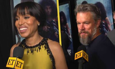 Kerry Washington Matt Damon Shadow Force Premiere