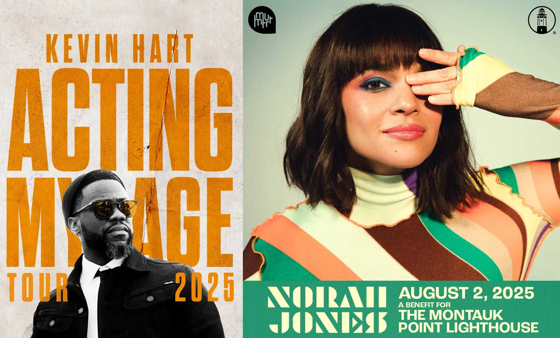 Kevin Hart Norah Jones Montauk Lighthouse Concert