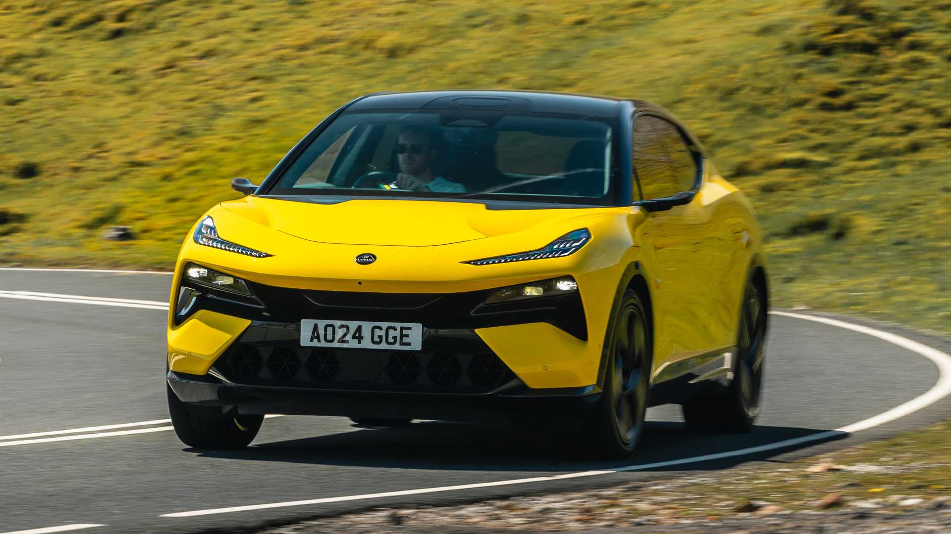 King Charles Iii Lotus Eletre Electric Car