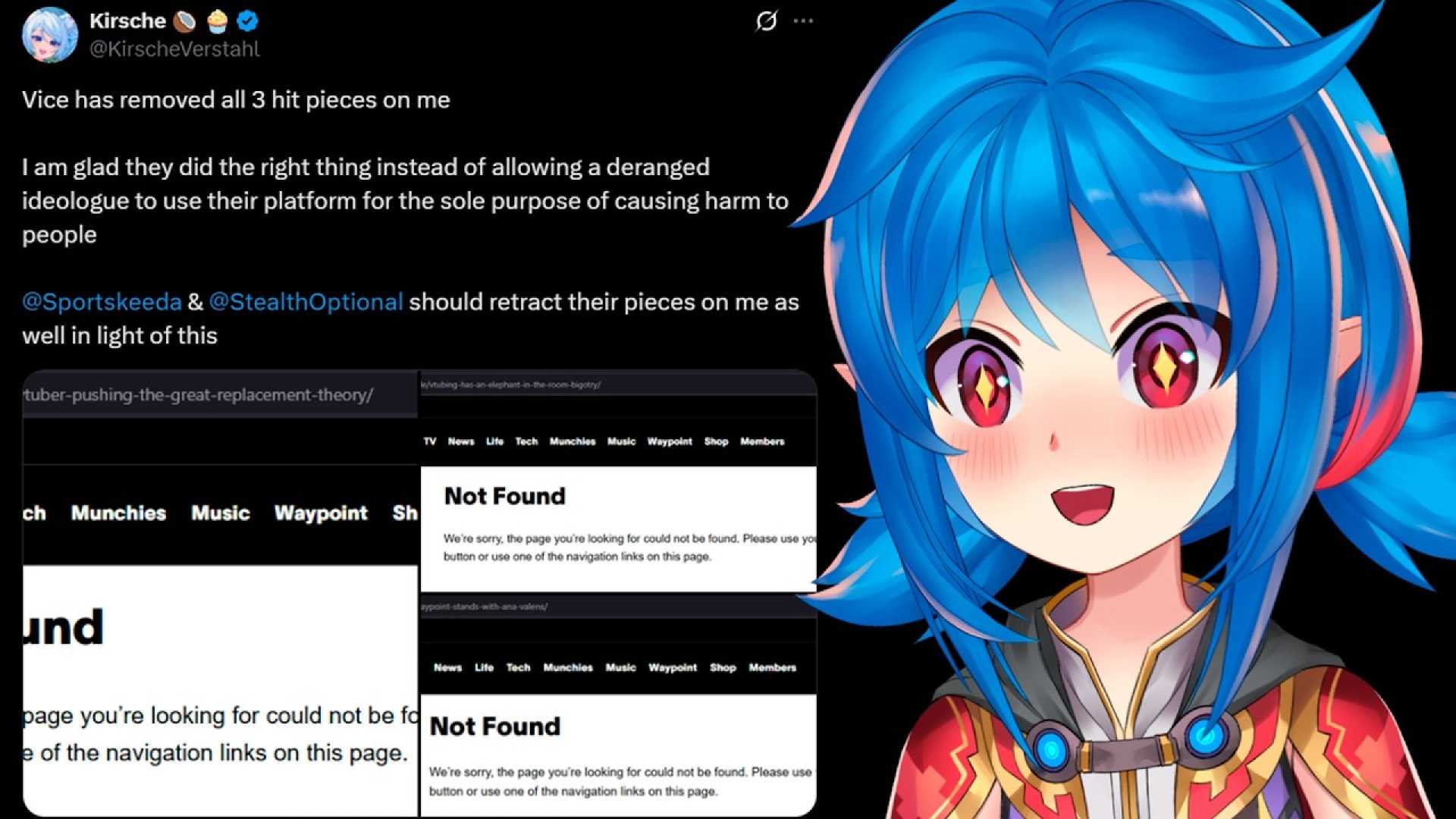 Kirsche Vtuber Controversy News