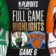 Knicks Celtics Game 6 Playoff