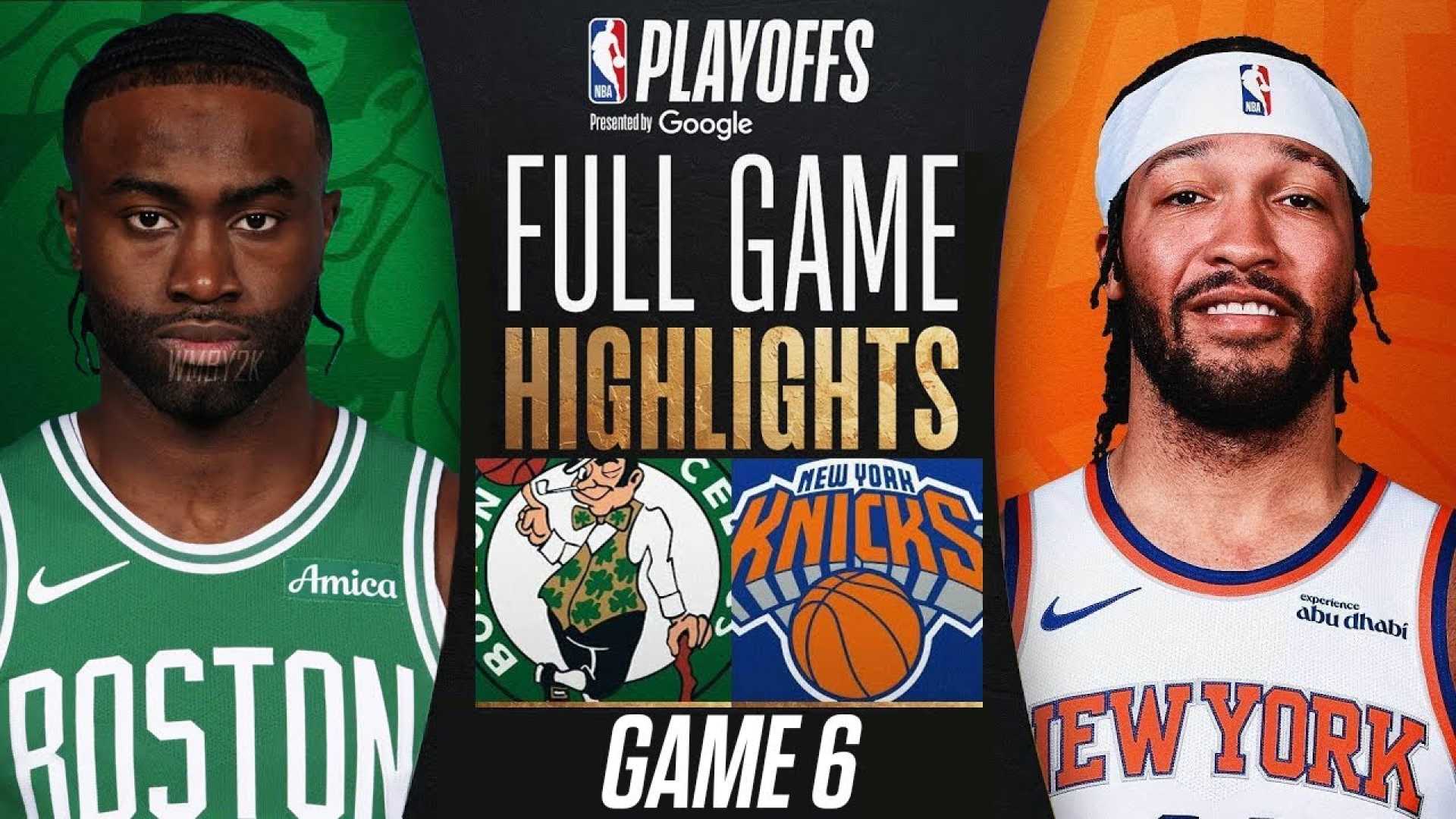 Knicks Celtics Game 6 Playoff