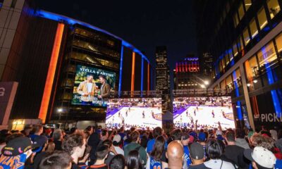 Knicks Fans Madison Square Garden Watch Party