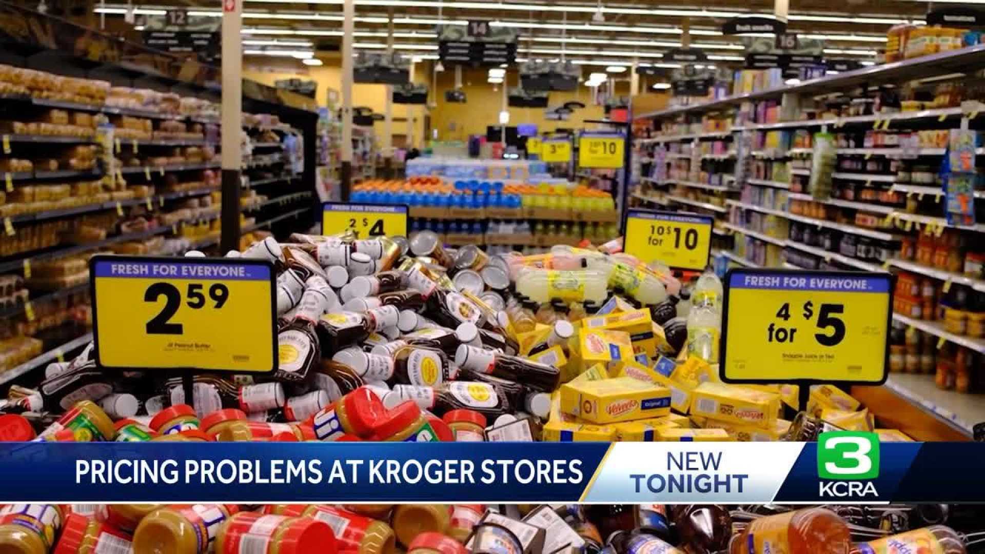 Kroger Grocery Store Pricing Issues