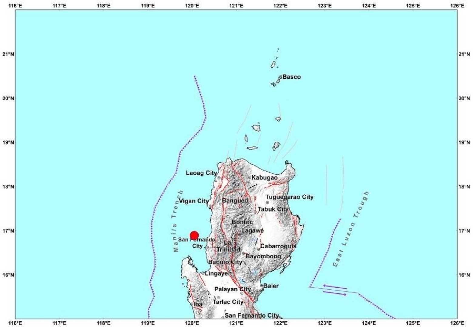 La Union Earthquake May 2025