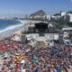 Lady Gaga Copacabana Beach Concert Crowd