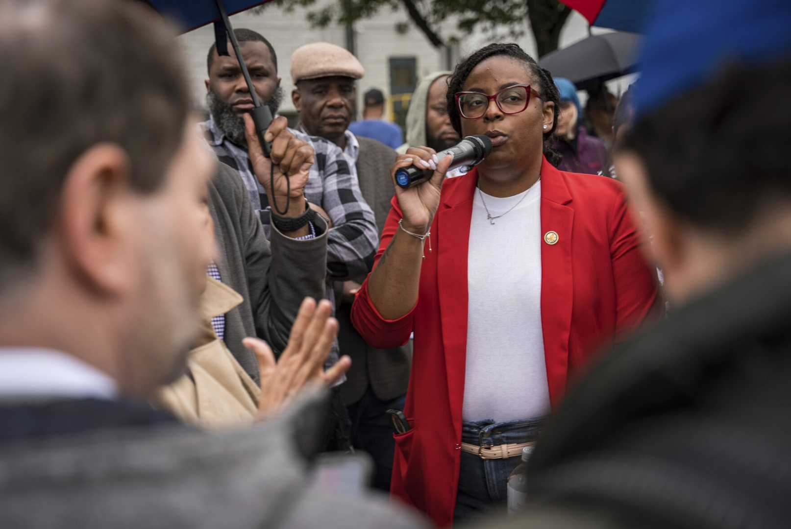 Lamonica Mciver Newark Ice Protests