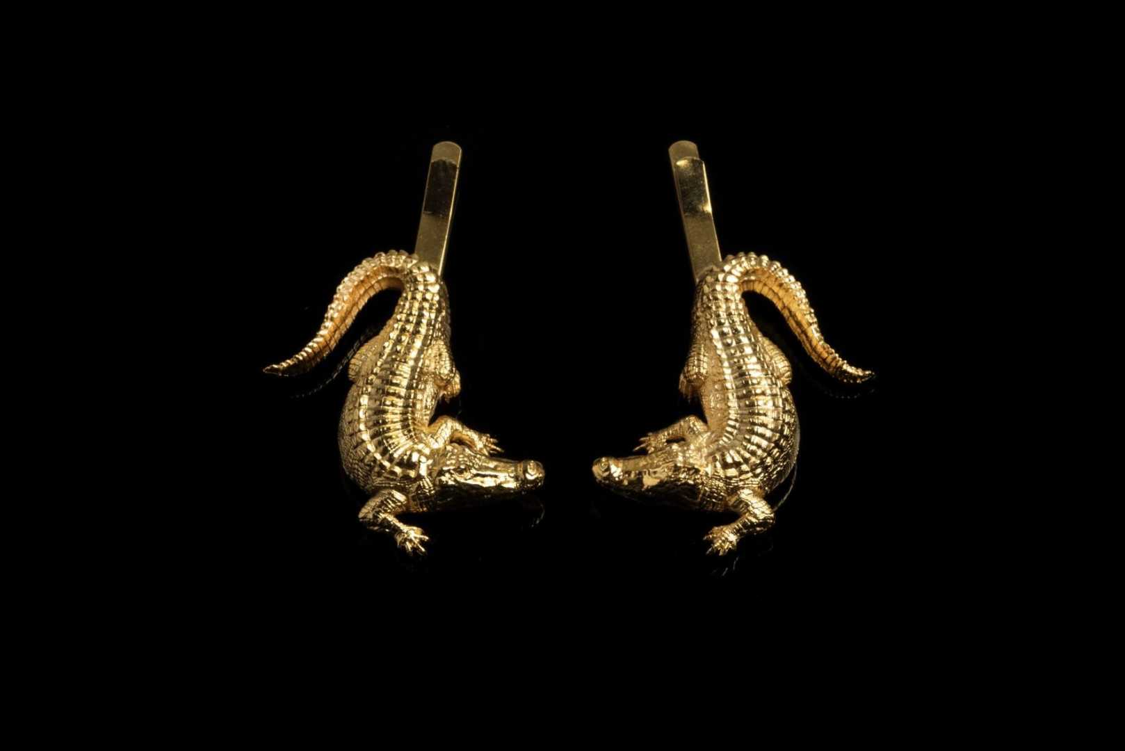 Lana Del Rey Met Gala 2025 Alligator Hair Pins