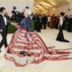 Laura Harrier Met Gala 2025 Zac Posen Custom Outfit