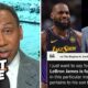 Lebron James And Stephen A. Smith On First Take