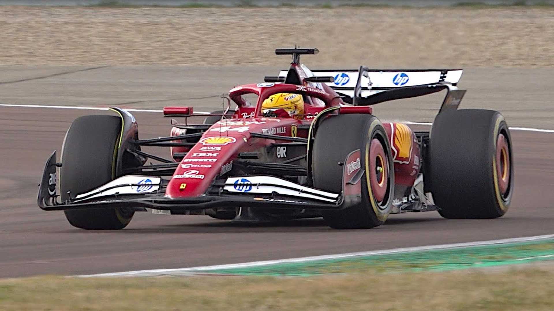 Lewis Hamilton Ferrari F1 2025