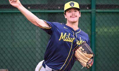 Logan Henderson Baseball Milwaukee Brewers