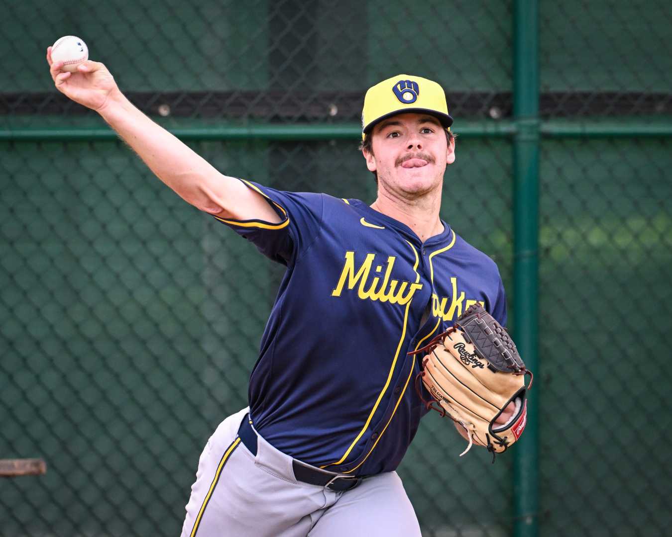Logan Henderson Baseball Milwaukee Brewers