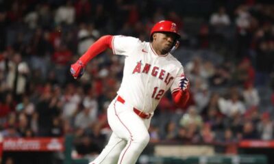 Los Angeles Angels Jorge Soler Baseball Game