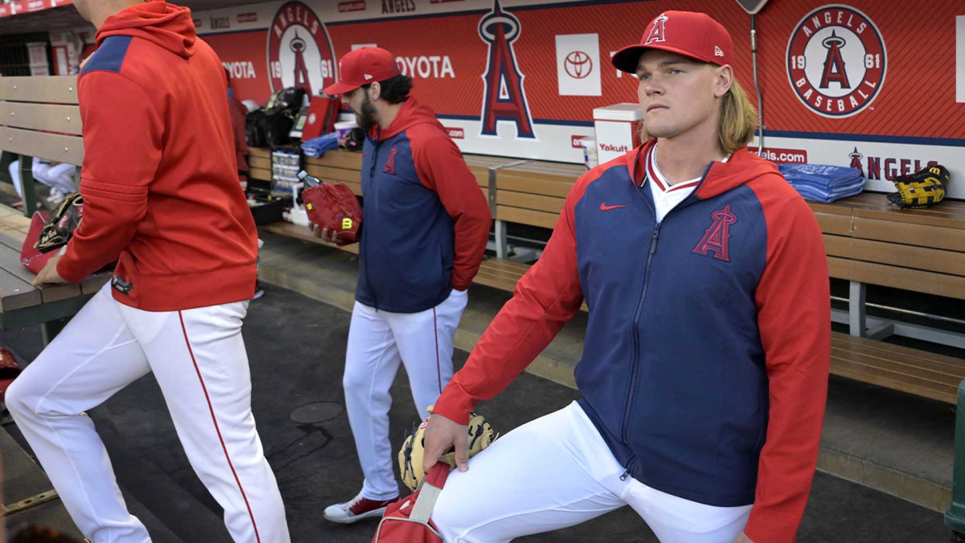 Los Angeles Angels Shaun Anderson Caden Dana