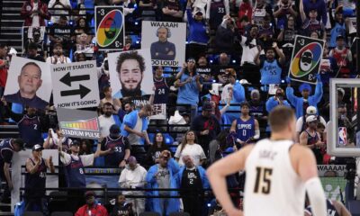 Los Angeles Clippers Fans At Denver Game