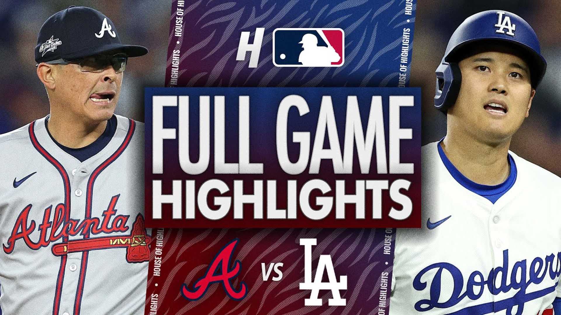 Los Angeles Dodgers Vs Atlanta Braves Baseball Game