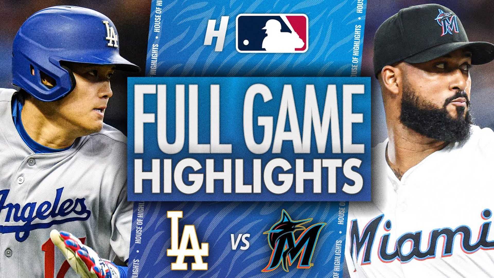 Los Angeles Dodgers Vs Miami Marlins Baseball Game