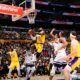Los Angeles Lakers Playoff Game Action