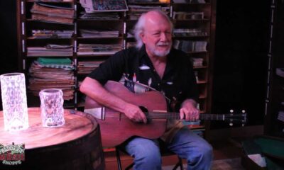Lou Pimber Filming Choir Practice