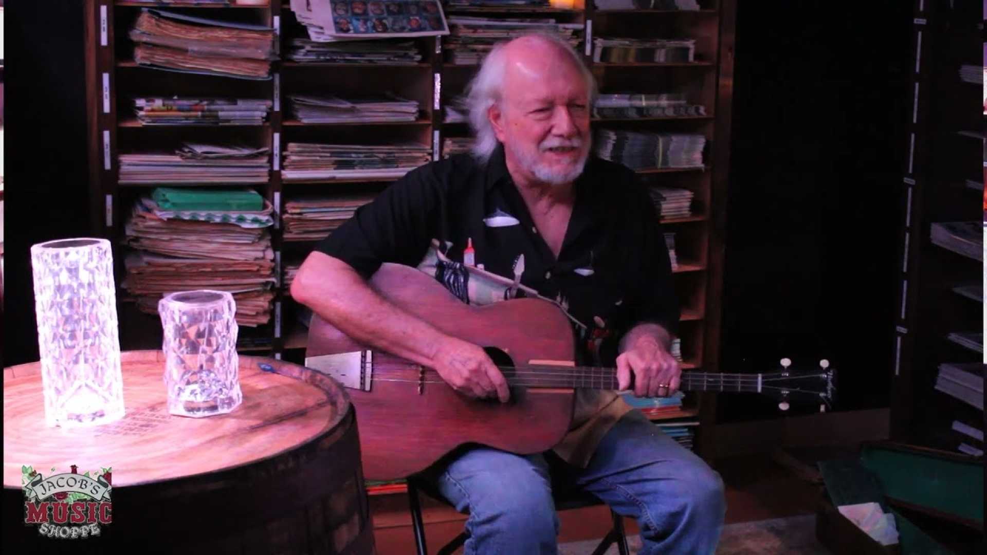 Lou Pimber Filming Choir Practice