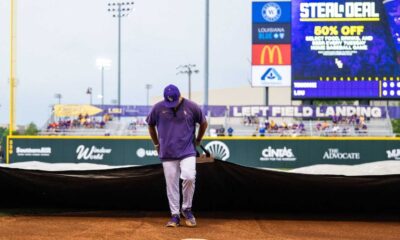 Lsu Arkansas Baseball Rain Delay