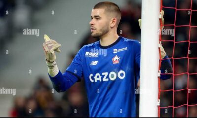 Lucas Chevalier Losc Goalkeeper 2023