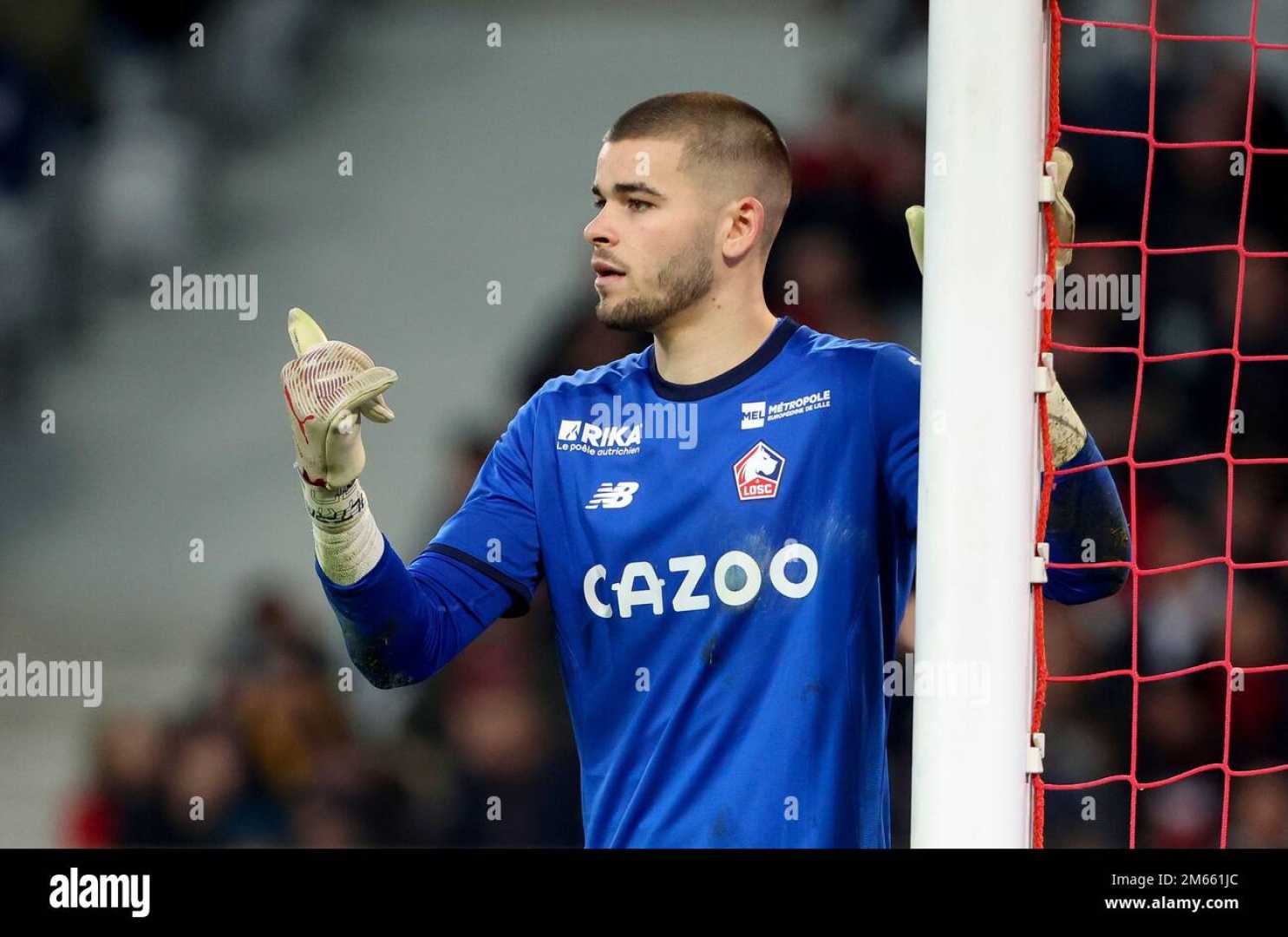 Lucas Chevalier Losc Goalkeeper 2023