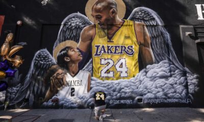 Luka Dončić Kobe Bryant Mural Restoration