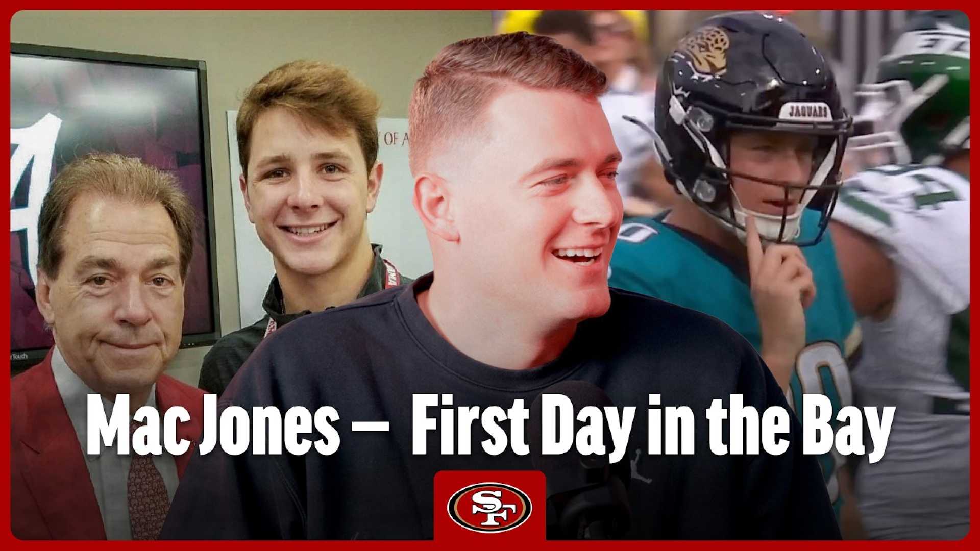 Mac Jones Quarterback San Francisco 49ers