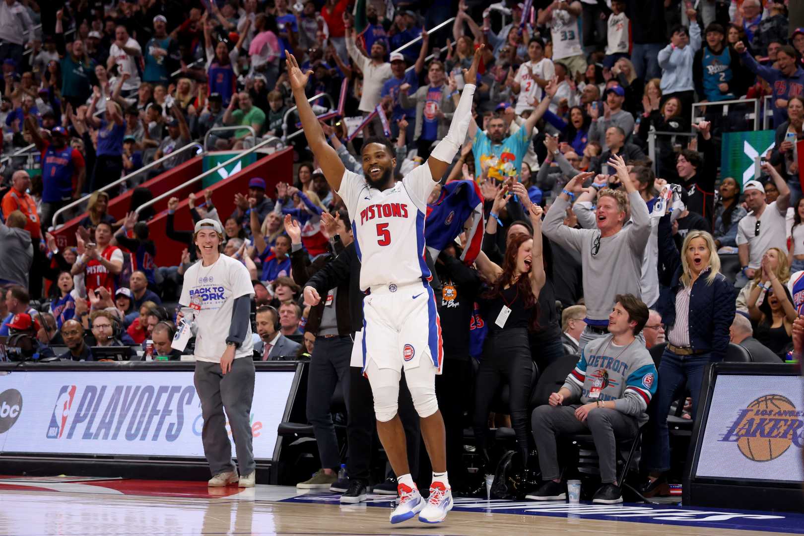 Malik Beasley Detroit Pistons Nba Playoffs