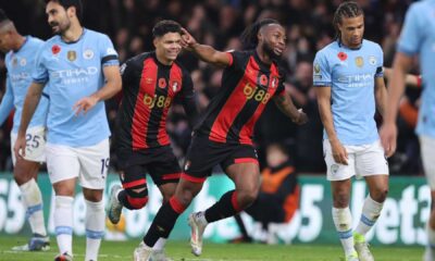 Manchester City Vs Bournemouth Premier League