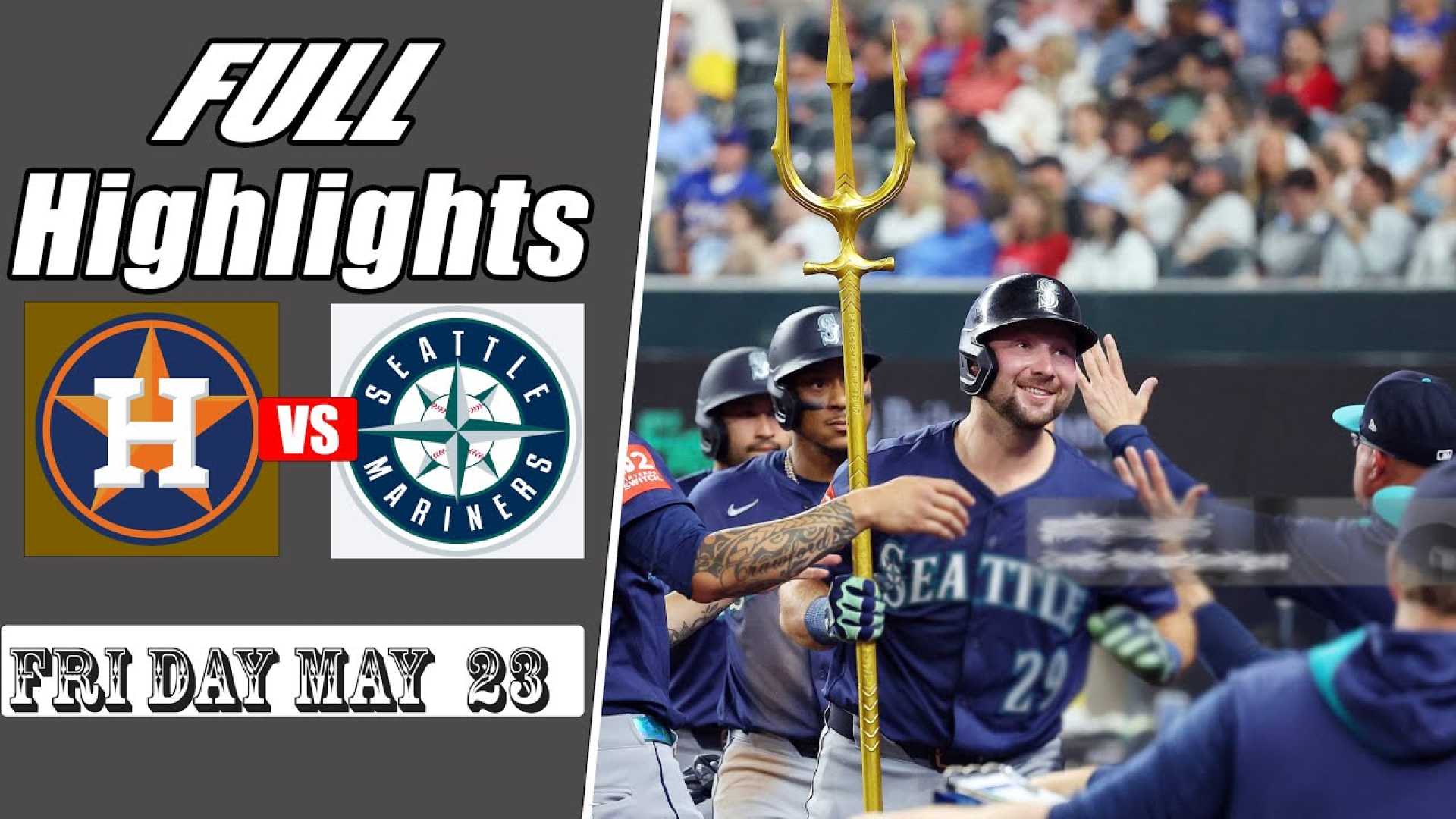 Mariners Vs Astros Game May 2025