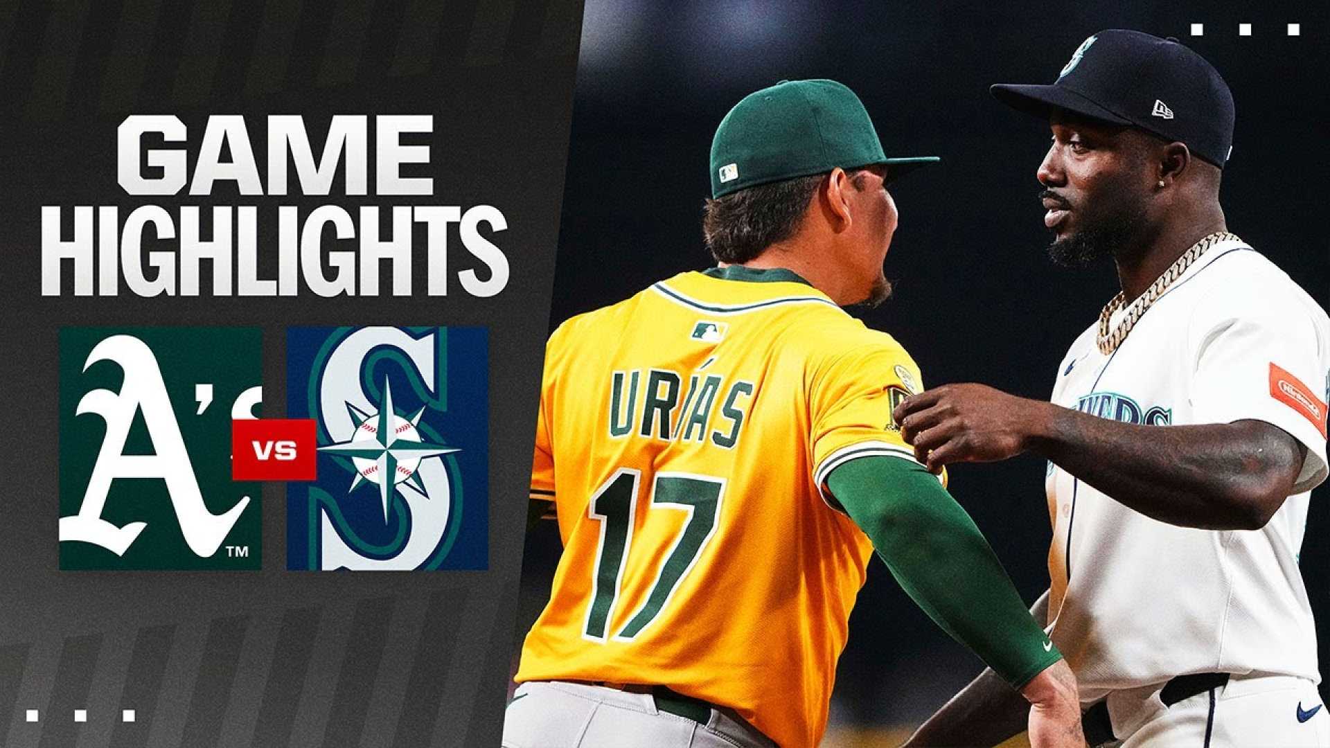 Mariners Vs Athletics Baseball Game