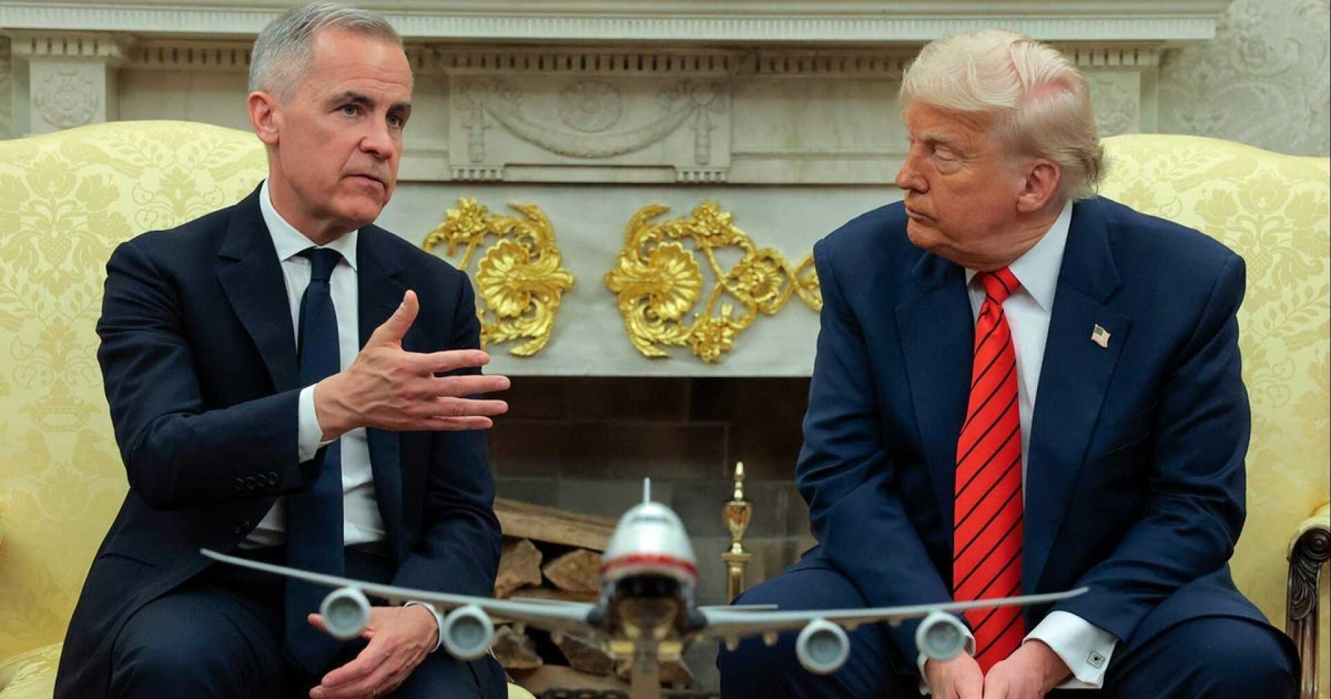 Mark Carney Trump Oval Office Meeting