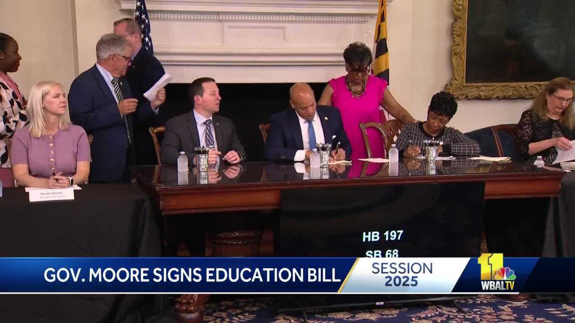 Maryland Education Reform Bill Signing