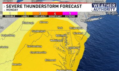 Maryland Thunderstorms Severe Weather Forecast