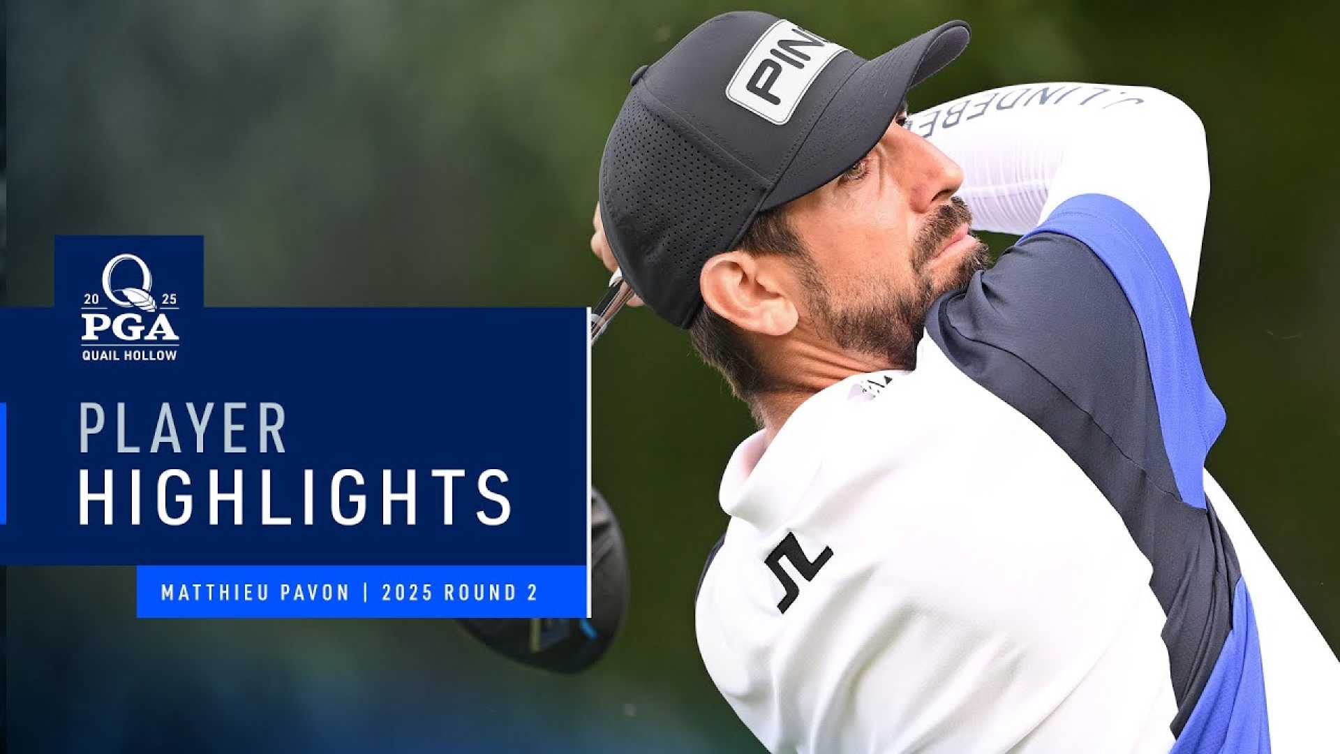 Matthieu Pavon Golf Pga Championship 2025