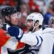 Max Domi Boarding Aleksander Barkov