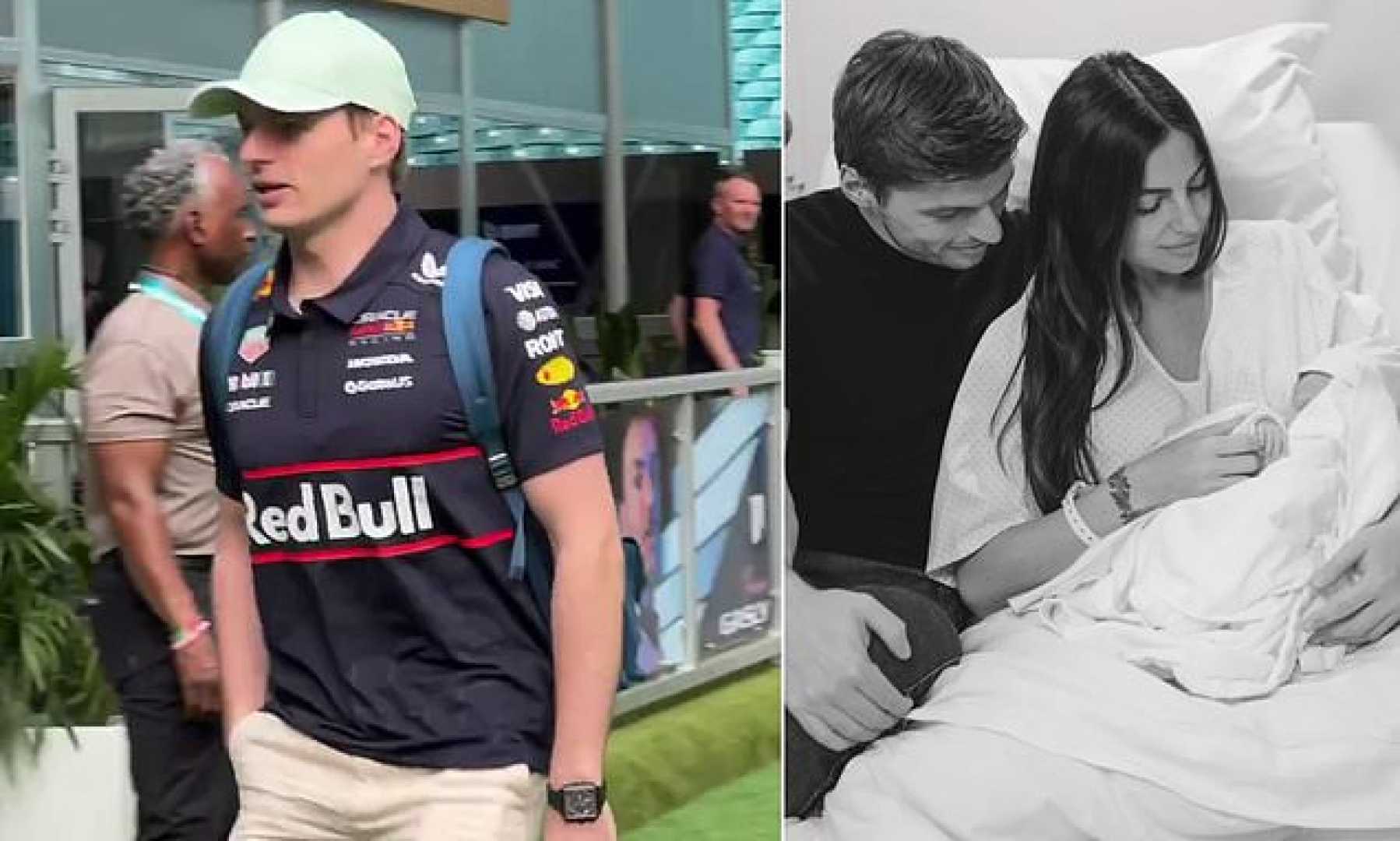 Max Verstappen Baby Daughter Announcement