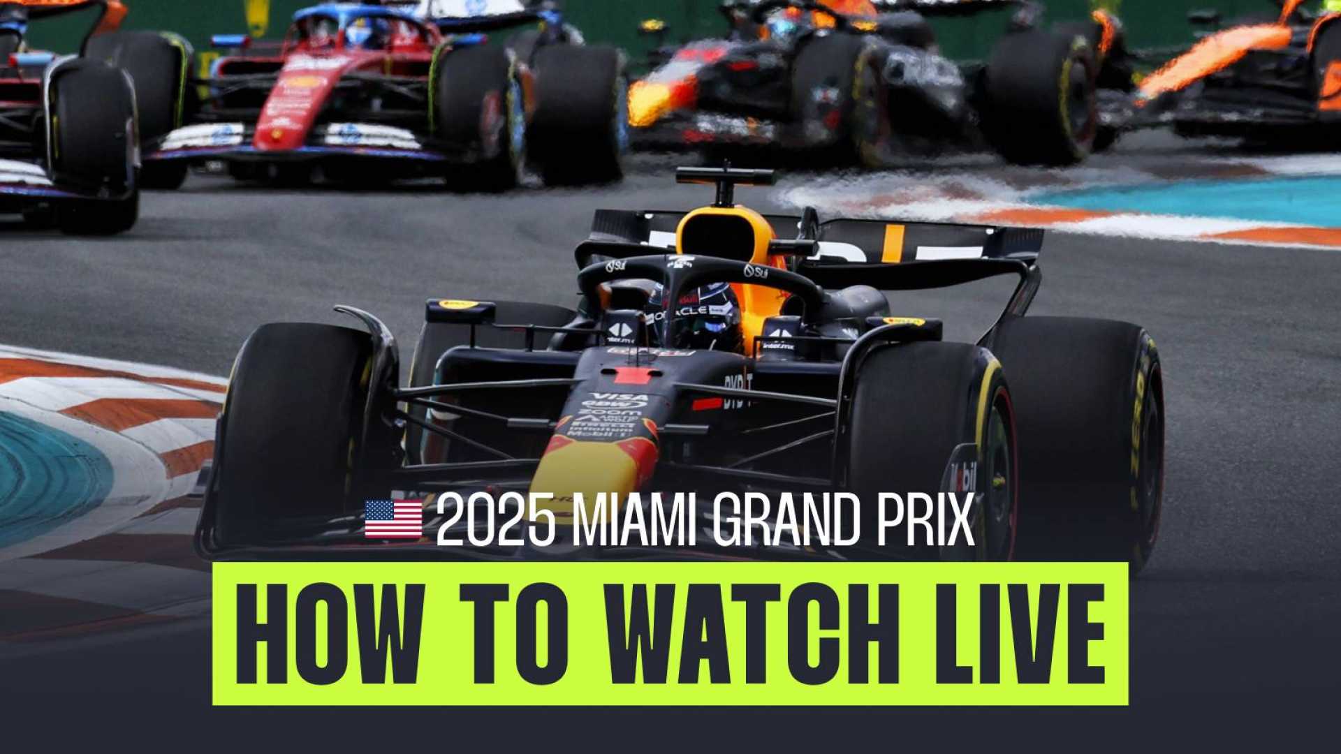 Max Verstappen Miami Grand Prix 2025