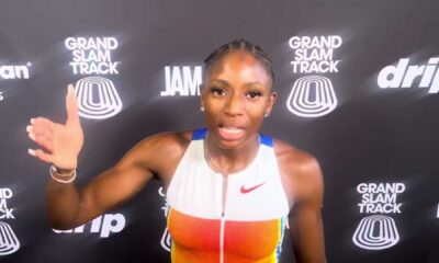 Melissa Jefferson Wooden Grand Slam Track Victory