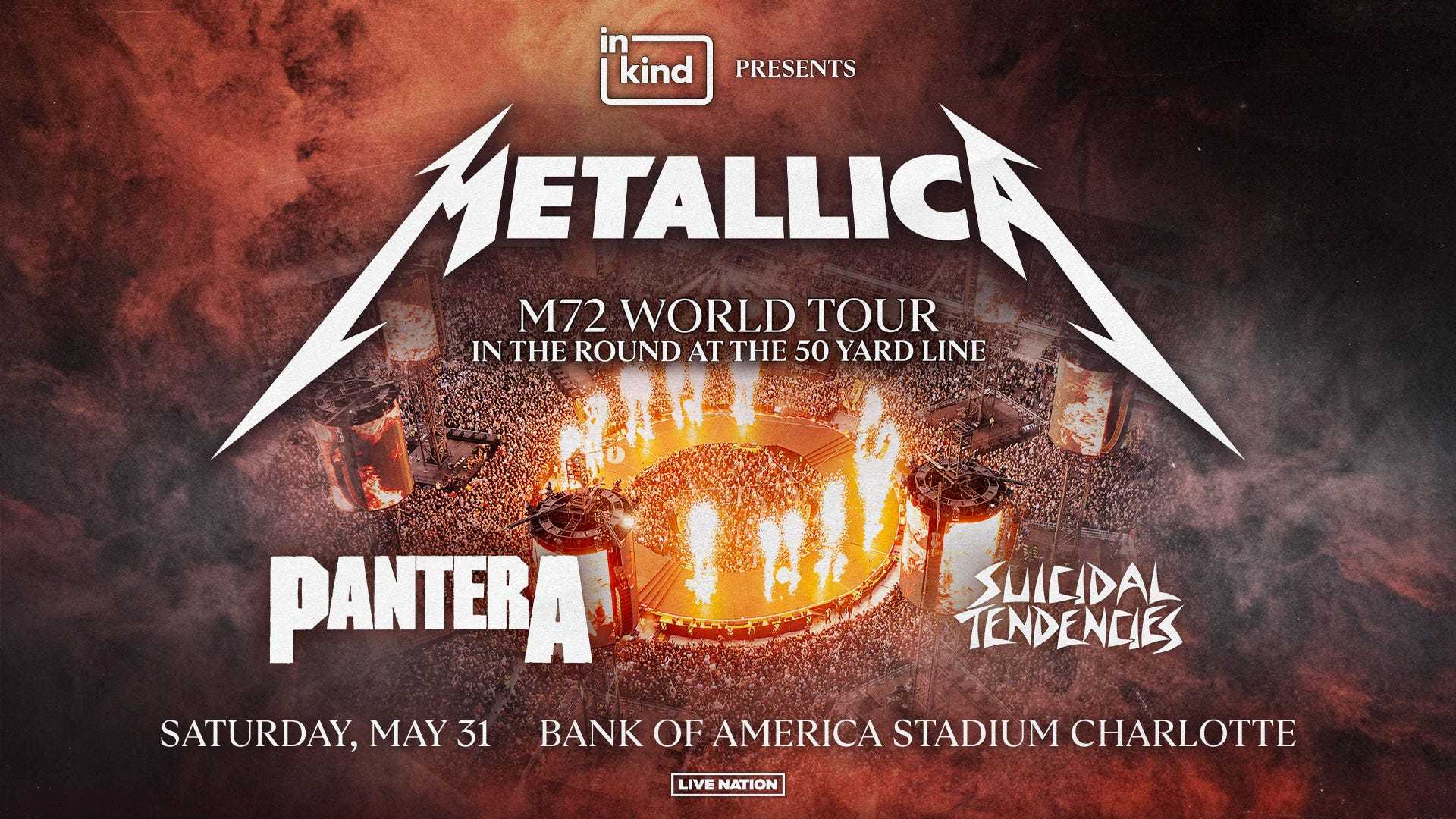 Metallica Concert Charlotte 2025