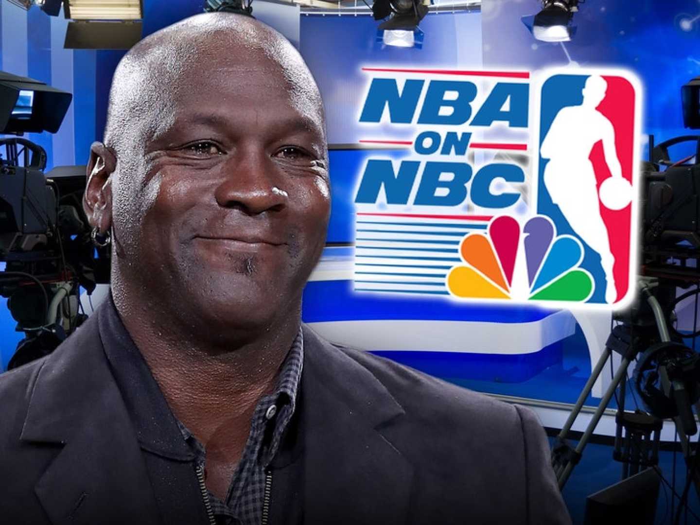 Michael Jordan Nba Broadcasting