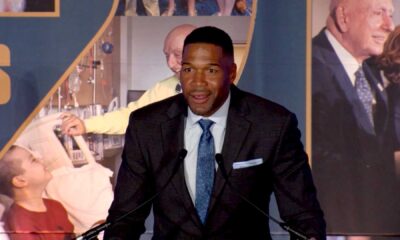 Michael Strahan Dick Vitale Gala