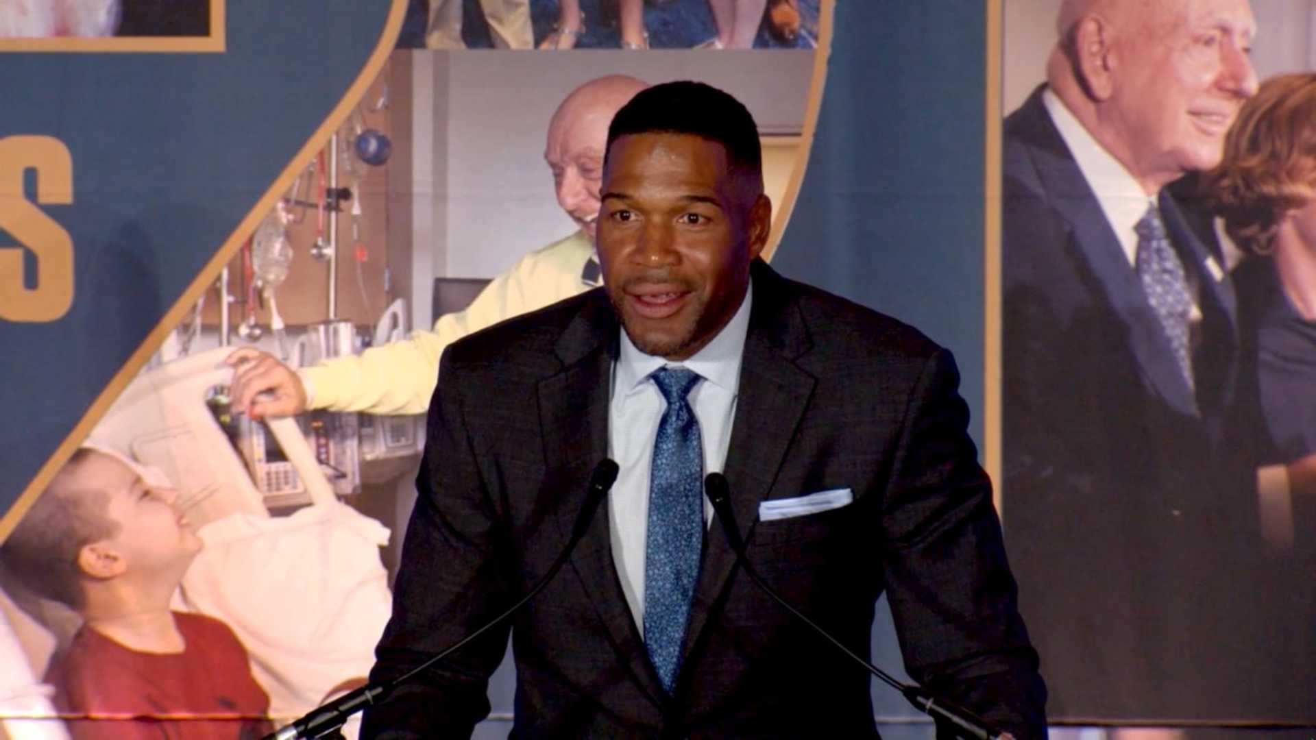 Michael Strahan Dick Vitale Gala
