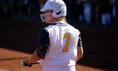 Michigan Softball Players In Action