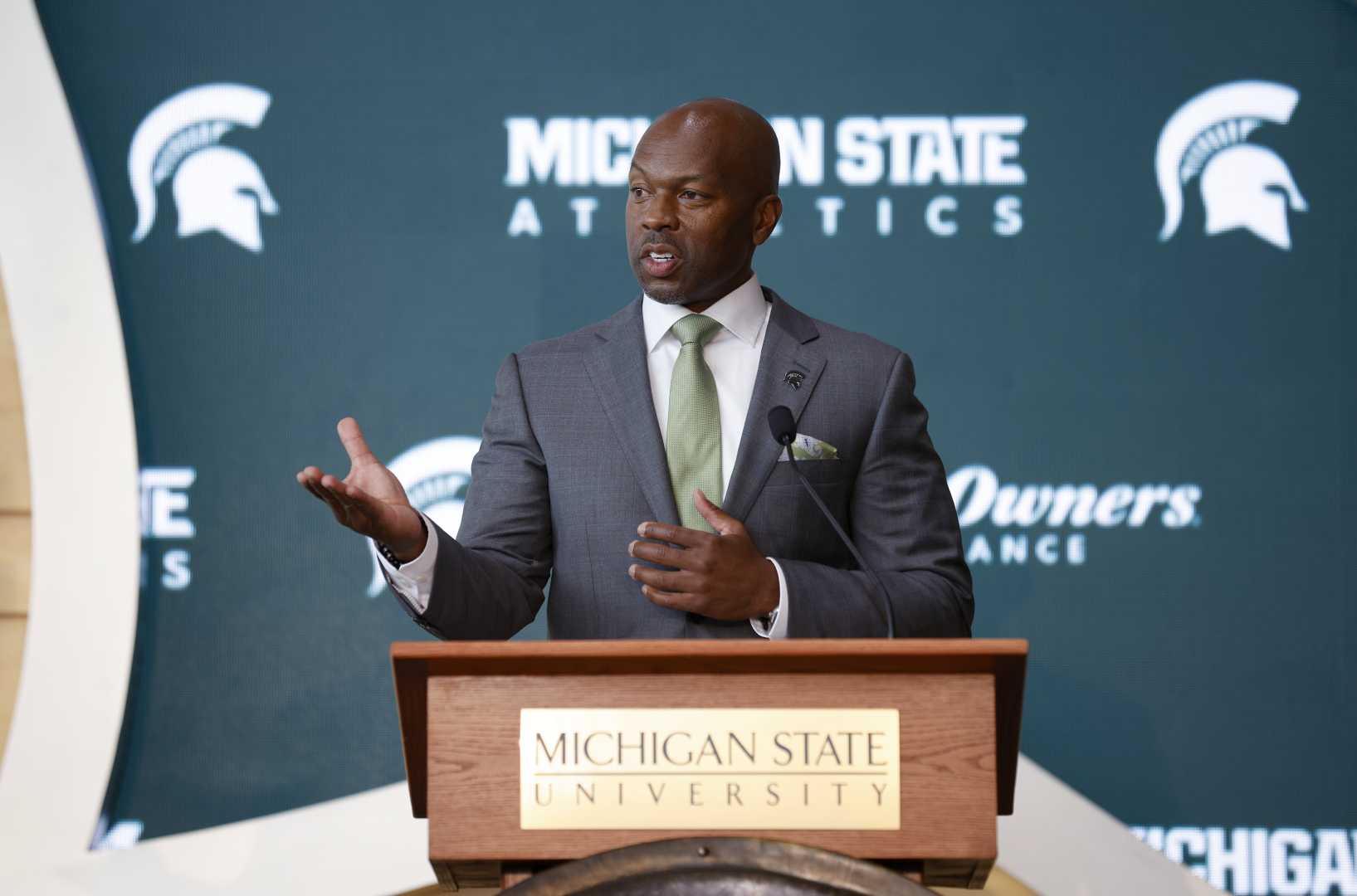 Michigan State Athletic Director Alan Haller Announcement