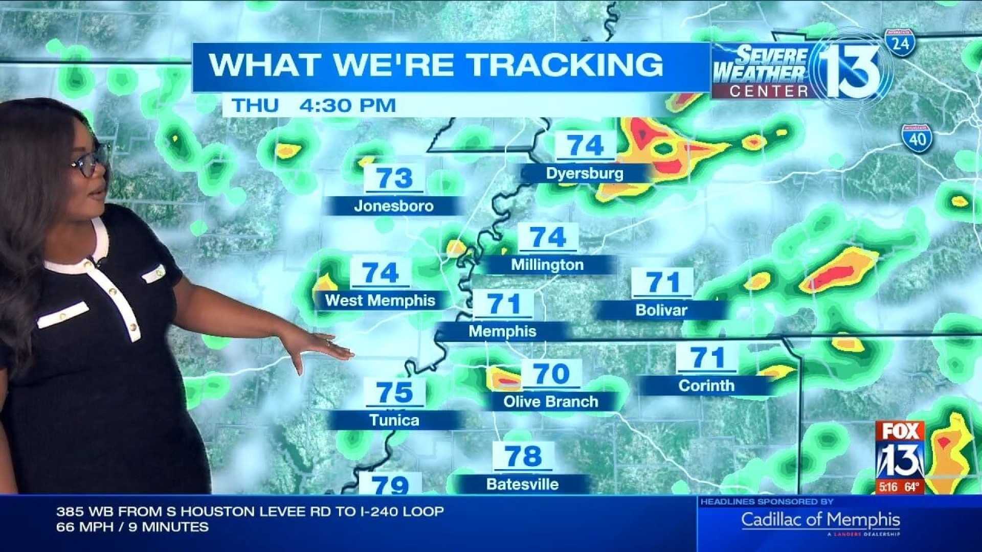 Mid South Weather Forecast Rain Fog
