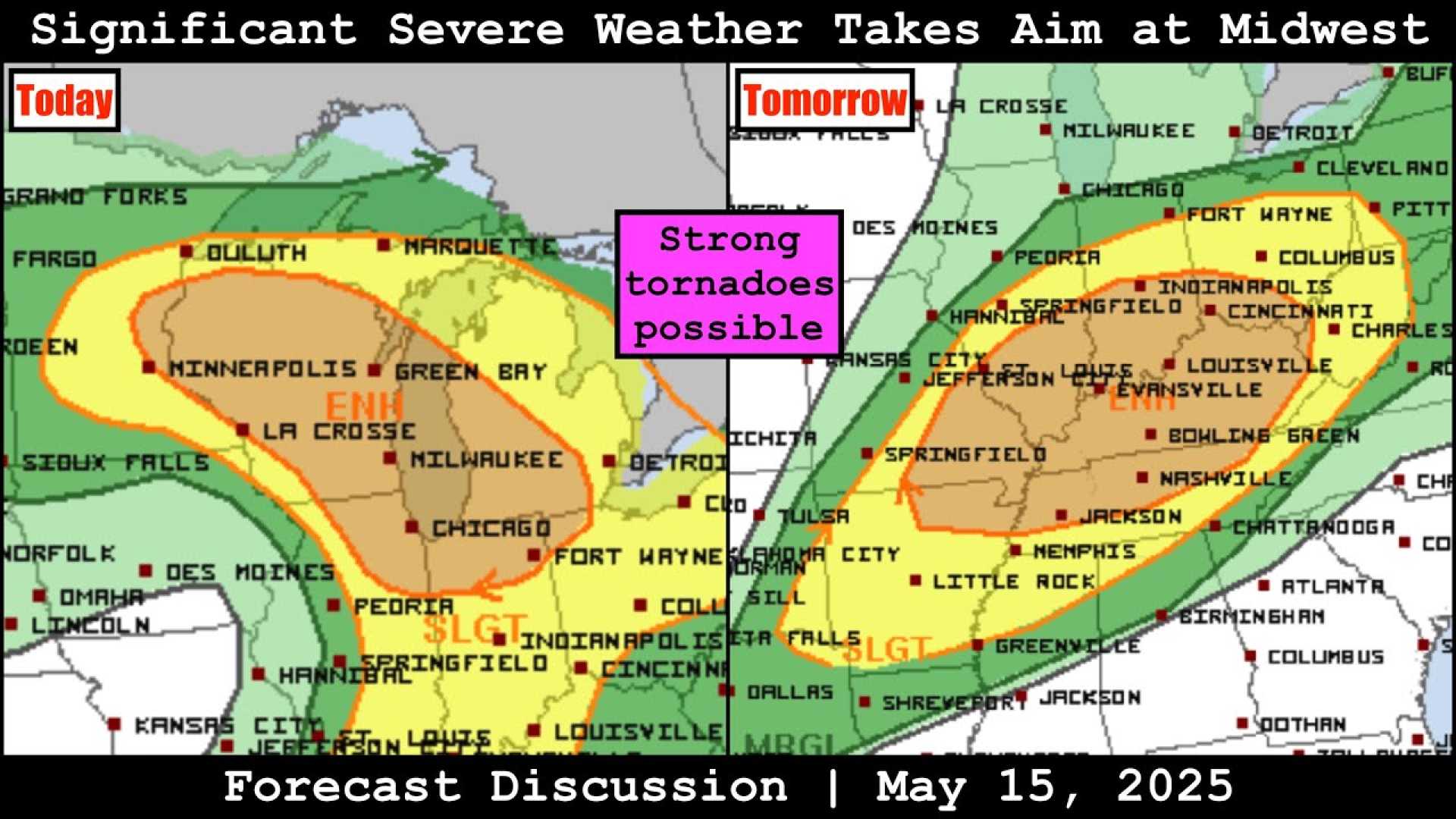 Midwest Severe Weather Storms May 2025